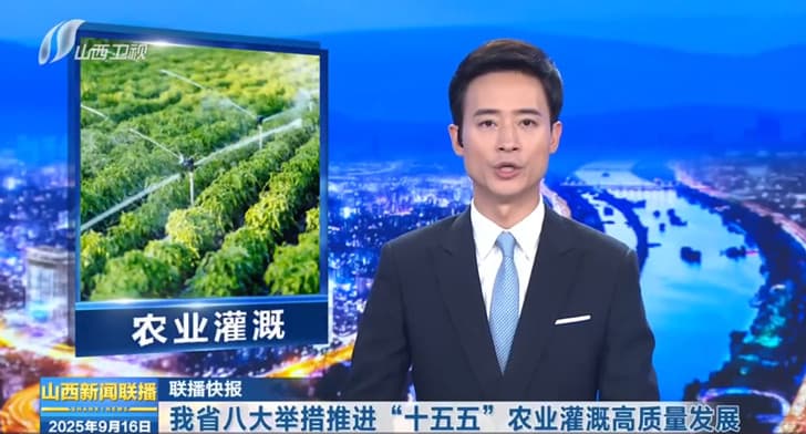 山西省明確八項舉措務實推進“十五五”農業灌溉高質量發展山西衛視播報截圖.jpg